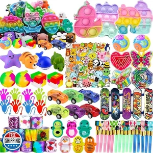 118 Pcs Party Favors for Kids, Pop Fidget Treasure Box Toys for Classroom, Pr - Picture 1 of 5