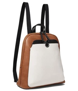 Calvin Klein Lillian Casual Backpack Caramel/White/Black One Size - Picture 1 of 4
