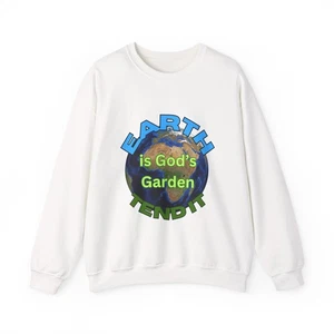 God's Garden Sweatshirt - Earth Day Casual Wear for Nature Lovers - Picture 1 of 37
