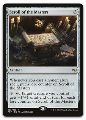 Scroll of the Masters #163 (NM) Fate Reforged FRF Magic MTG - Image 1 of 2