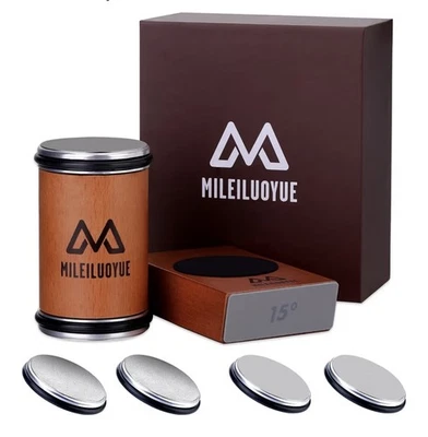 MILEILUOYUE Pro Diamond Rolling Knife Sharpener 5 Adjustable Angles Magnetic Base Hone Tool