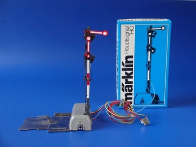 MARKLIN H0 - 7040 - Home Semaphore Signal - BOX /-/ EXC - Image 1 of 2