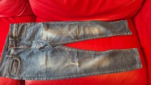 Life and Legend womens blue skinny jeans size 30, fits 12 uk - Picture 1 of 3
