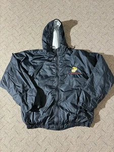 Vintage USMC United States Marines Corps Pullover Windbreaker Jacket Lined XXL - Picture 1 of 6