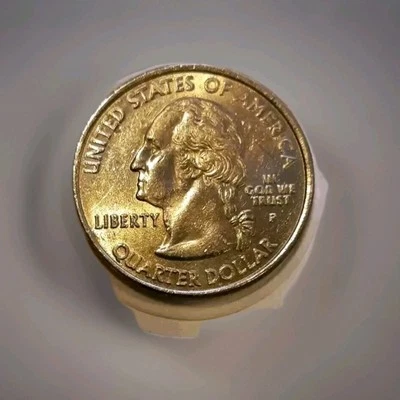 2001 P North Carolina State Quarter.  Double Die Obverse and Reverse.  - Image 1 of 4