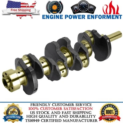 Crankshaft for Toyota 4RUNNER PICKUP 2.4L 22R 22RE 22REC 22RTEC Engine 1984-1995 - Image 1 of 4