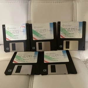 Quest For Glory 1 So You Want to Be a Hero MS-DOS gioco per computer 3,5 floppy vintage - Foto 1 di 7