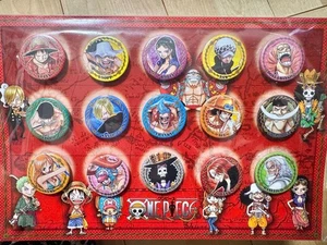 One Piece Dosenabzeichen 15 Stück Set ONE PIECE - Bild 1 von 11