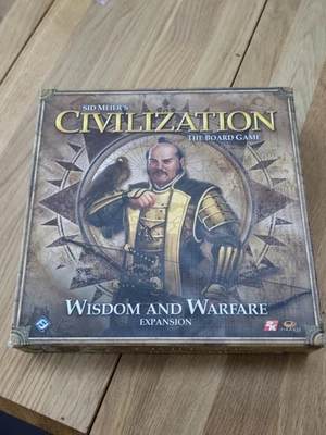 FFG Brettspiel Sid Meier's Civilization - Weisheit und Kriegsführung Erweiterung komplett - Bild 1 von 4