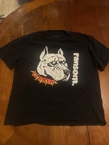 Ransom Graphic Print T Shirt Cropped Size XL - Picture 1 of 2
