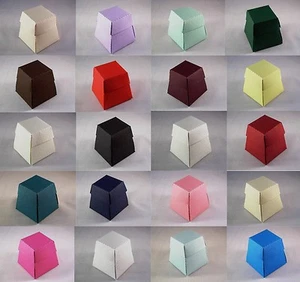 Cajas de favores de boda Shamford - Elige color - Elige calidad - SC9. 10, 50, 100 - Imagen 1 de 19