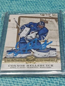 connor hellebuyck Auto aus Upper Deck "The Cup" hat dieses Jahr gerade einen Preis gewonnen  - Bild 1 von 5
