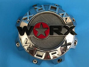 ULTRA MOTORSPORTS WORX CHROME CENTER CAP 30171765F-A, A89-8808B, WRX-8808L - Picture 1 of 4
