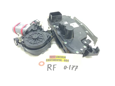 Lincoln Continental 2017-2020 pasajero derecho cerradura puerta delantera pestillo actuador OEM Foto 1 de 4