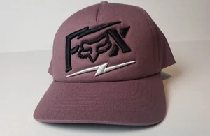 Fox Racing Hat Purple Pushin Dirt Trucker Snapback Trucker NWOT - Bild 1 von 3