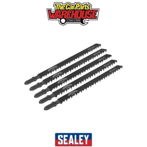 Sealey WJT344D Worksafe Jigsaw Blade for Wood 105mm 6tpi - Pack of 5 - Picture 1 of 5