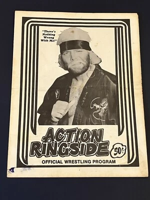 RARE Championship Memphis Wrestling Program Jerry Lawler Jimmy Valiant Card 44 x - Image 1 of 4