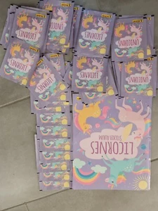 lot Album Panini + 50 pochettes LICORNES UNICORNS Cheval unicornios neuf - Imagen 1 de 5