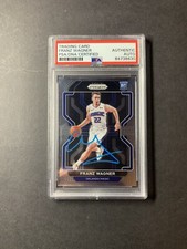 Franz Wagner Signed Panini Prizm Rookie Card RC PSA/DNA #310 Slabbed Magic