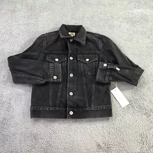 New Citizens Of Humanity Denim Jacket Womens Small Trunker Jacket Coat Jean - Picture 1 of 12