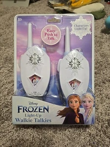 DISNEY Frozen II Walkie Talkies with Lights and Sounds NEW IN BOX Sealed (O) - Picture 1 of 2