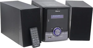 DAB+ FM CD Micro System Denver MDA-285 Bluetooth USB Alarm Clock Remote Control - Picture 1 of 15