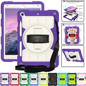 Heavy Duty Stand Case For iPad 7th 8th 9th 10th Gen & 11th Gen 2025 Shockproof - Picture 1 of 41