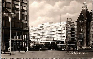 Niederlande Rotterdam Coolsingel Vintage RPPC B155 - Bild 1 von 2