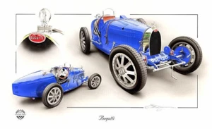 PRINT BUGATTI 37A TRIBUTE LIMITED EDITION PRINT BY CHRIS DUGAN - Bild 1 von 11