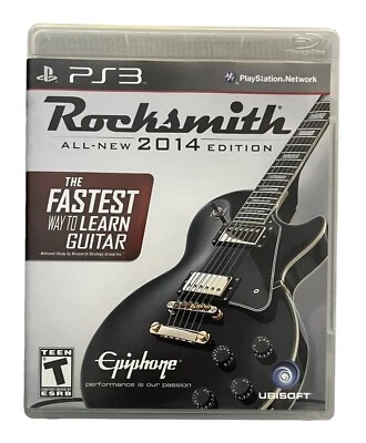 Rocksmith 2014 Edition Sony Playstation 3 (PS3) CIB w/ Manuals Tested - Image 1 of 4