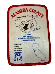 Alameda County 1999 34th Annual California State ACBA Bowling Championship Patch - Picture 1 of 7