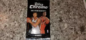 2007-08 TOPPS CHROME BASKETBALL CARD PACK ROOKIES-LEBRON-KOBE AUTOS-REFRACTORS $ - Picture 1 of 3
