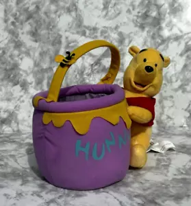 Winnie Puuh Disney Plüsch Ostern oder Halloween Korb "HUNNY" Topf 8 Zoll groß Pooh - Bild 1 von 23