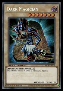 Dark Magician LEDD-ENA01 Legendary Dragon Decks Yugioh Card - Picture 1 of 2