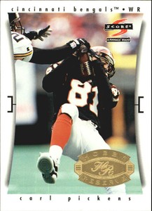1997 Score Hobby Reserve Cincinnati Bengals Football Card #105 Carl Pickens