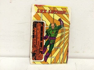 Vintage 1985 Kenner DC Comics Super Powers Action Figure File Card - Lex Luthor - Picture 1 of 2
