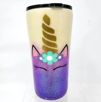 Vaso Ozark Trail 20 oz - Taza unicornio brillante catacornio hecha a medida Foto 1 de 4