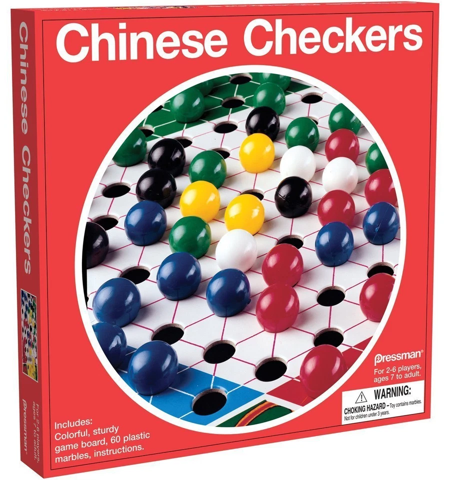 2006 Chinese Checkers Board Game Pressman -
