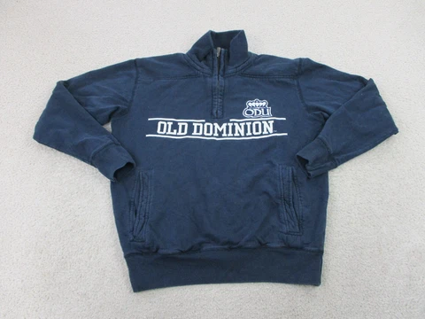 Old Dominion Monarchs Sweater Adult Small Blue White Football Sweatshirt Mens * Cover