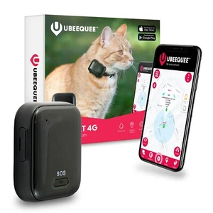 Rastreador GPS 4G para gatos | Aplicación gratuita y compartible | UBEE CAT 4G - Imagen 1 de 7
