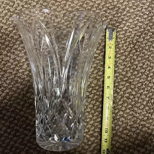 Waterford Crystal Vase 10 inches Tall - Vintage - Picture 1 of 3