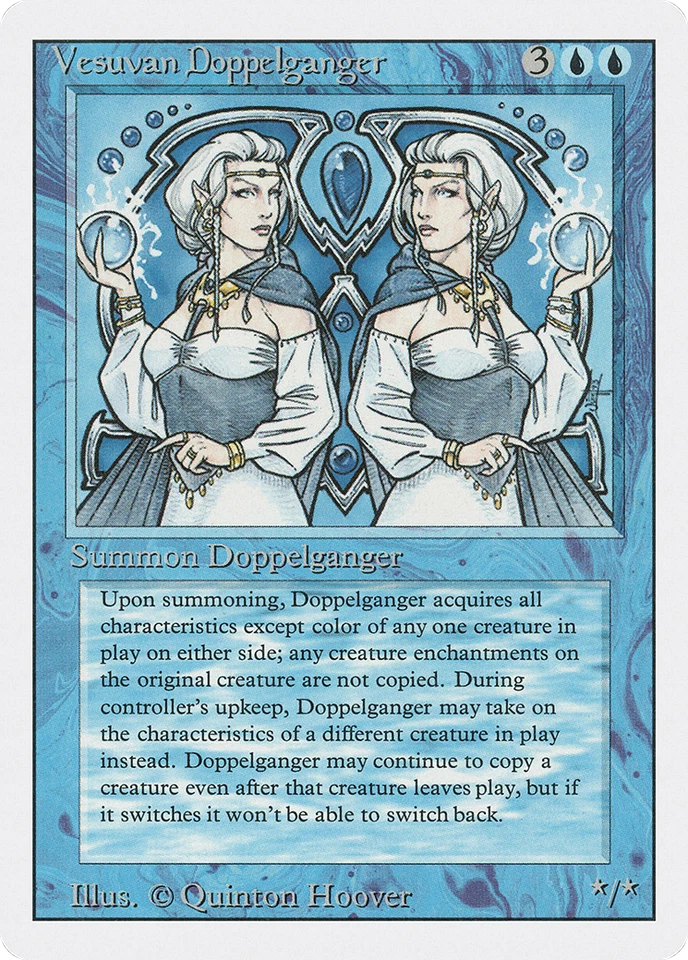 Vesuvan Doppelganger X (1) Revised -Excellent/NM-MTG 4RCards - Image 1 of 1