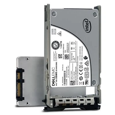Dell 033R2T S4510 1.92TB SATA 6Gb/s 2.5" Enterprise SSD in a G12/13 Tray - Image 1 of 3