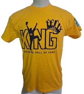 KING FELIX HERNANDEZ ~T-SHIRT ~Medium ~Seattle Mariners Hall of Fame Aug. 12/23 - Picture 1 of 1