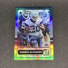 2015 Donruss Darren McFadden Black Press Proof 1/1 Few Cowboys 1/1's Out There!