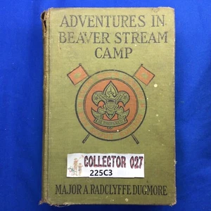Boy Scout EBL Book Every Boy's Library Adventures In Beaver Stream Camp Dugmore - Picture 1 of 10