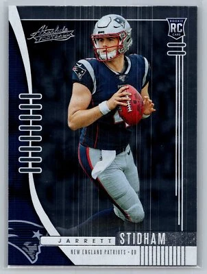 2019 Panini Absolute #122 Jarrett Stidham Rookie RC PATRIOTS - Image 1 of 2