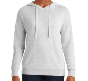 Member's Mark Cashmere Blend Hoodies -New Light Gray Semi-Fitted Layering - Picture 1 of 4