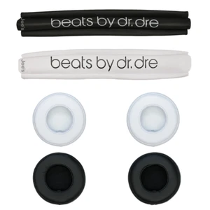 Beats By Dre PRO Detox Headband Leather Cover Cushion Ear Pads Muffs - Picture 1 of 7