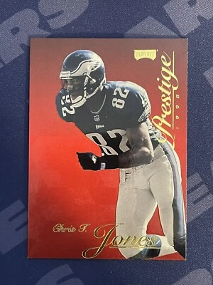 1998 Playoff Prestige SSD Hobby Red Chris Jones Chris T Jones #151 Eagles - Image 1 of 2